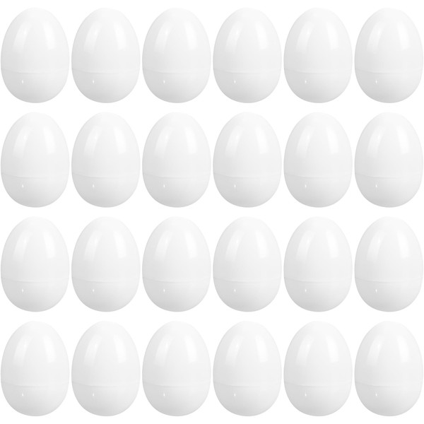 kymqlyw 24 Pcs Easter Eggs Plastic Fillable Easter Eggs Bulk