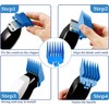 10PCS Professional Hair Clipper Guards Combs, Replacement Hair Clipper Guide