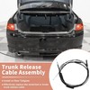 INFINAUTO NO.912-779 Fuel Filler Door and Trunk Lid Release Cable