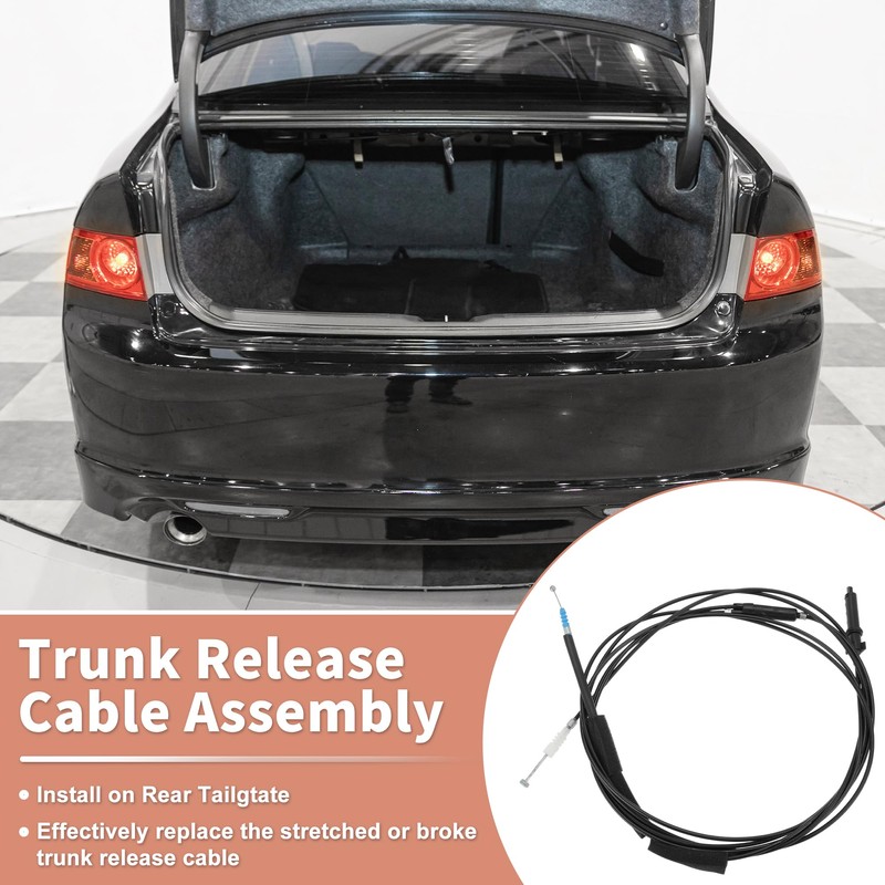 INFINAUTO NO.912-779 Fuel Filler Door and Trunk Lid Release Cable