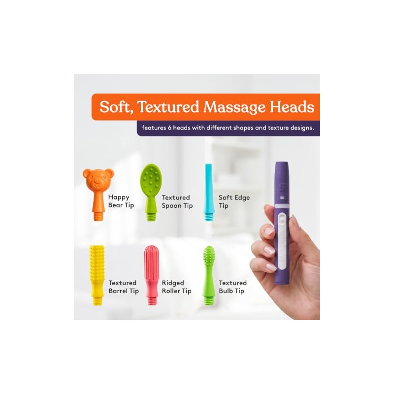 Special Supplies Buzz Buddy Oral Stimulation kit with 6 Soft