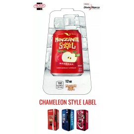 Royal Vendors (1) Royal Vendors Chameleon CUSTOM "Manzanita Sol" Vend Label (Flavor Strip)