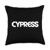 Cypress California Throw Pillow
