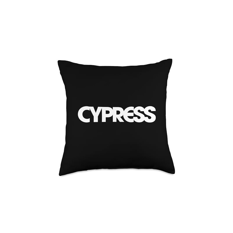 Cypress California Throw Pillow
