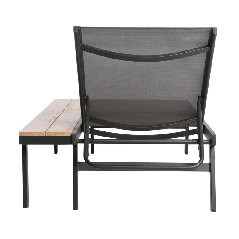 Christopher Knight Home 305145 John Outdoor Mesh and Aluminum Chaise