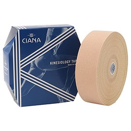 Ciana Kinesio Logy Tape, Width 19.7 inches (5.0 cm) x Length 11.8 ft (33 m), Commercial Use, 1 Roll, Made in Japan
