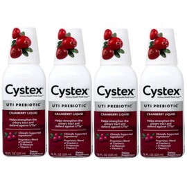 Cystex Liquid Cranberry Complex, 7.6 Fl Oz (Pack of 4)