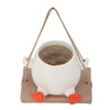 Swing Hanging Planter Cartoon Decorative Cute Swing Hanging Planter for
