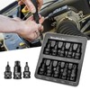 WinHolder 10pcs Impact Torx Bit Hex Bit Socket Set 1/2''