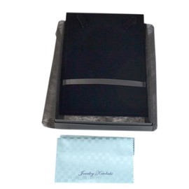 Jewelry Kotobuki Jewelry Case, Necklace, Holder, Long, Long Necklace, Large, Large Capacity, Polishing Cloth Set