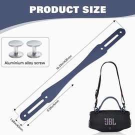 TheJuns Removable Silicone Handle Strap for JBL Xtreme 4/Xtreme 3/Xtreme 2 Portable Bluetooth Speaker - Carrying Anti-Slip Speaker Handle Belt Replacement Accessories