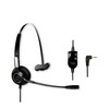 Earsinger M214C 2.5mm Headset with Microphone &Volume Mute Controls, M140