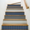 Plage Stair Cladding Vinyl Sticker Blue 19x100 3