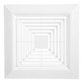 Bathroom Exhaust Fan Cover Bathroom Vent Cover Square Ceiling Or Wall Mounted Exhaust Fan With Springs Replacement Parts For Square Ceiling Exhaust Ventilation Fan Air Diffuser Diverter