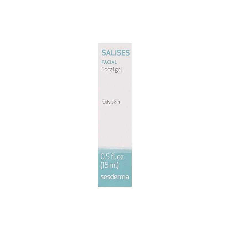 Sesderma SALISES - Gel focal, 0.5 onzas líquidas