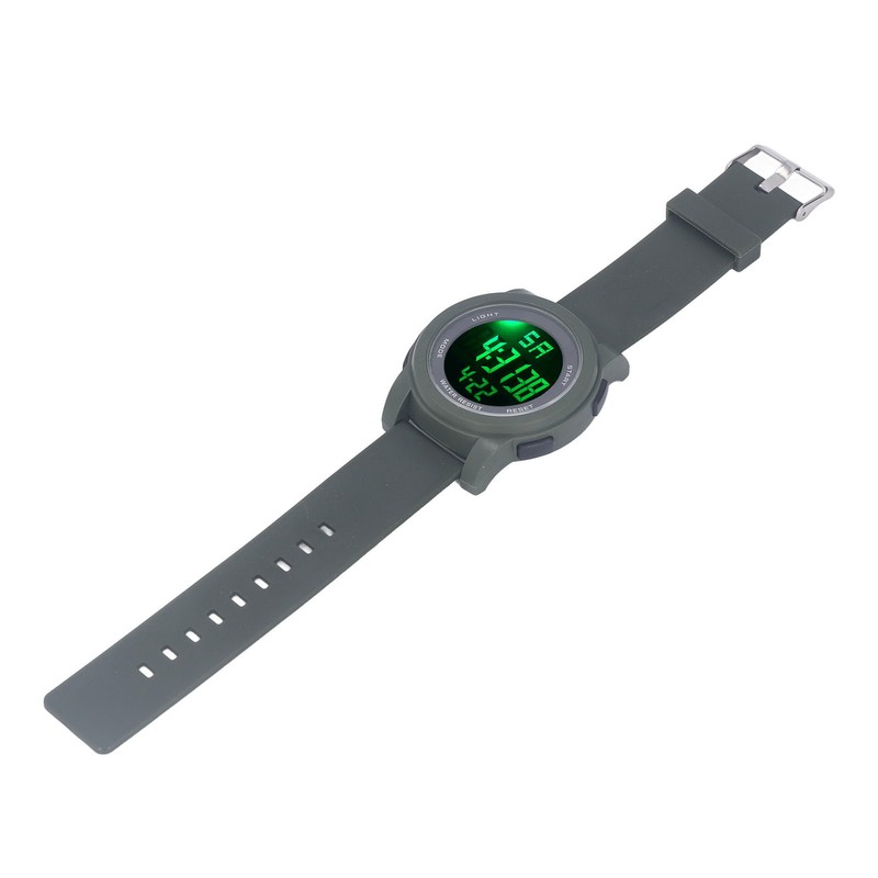 Digital Sports Watch Multifunctional Large Display Luminous 5Bar Waterproof Swimming