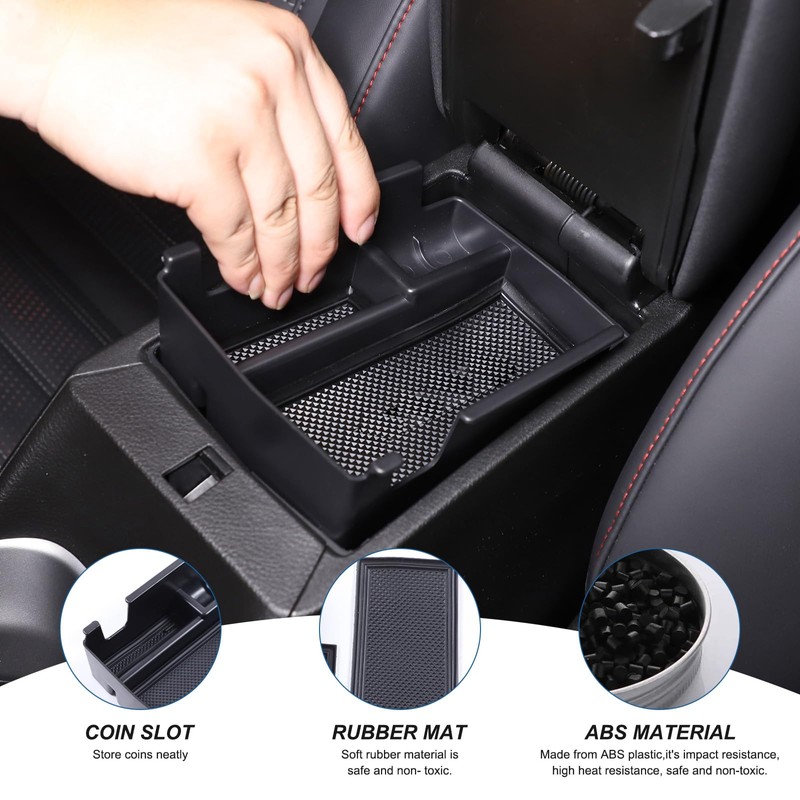 TOYCIDFG Car Center Console Armrest Box Organizer Tray Insert for
