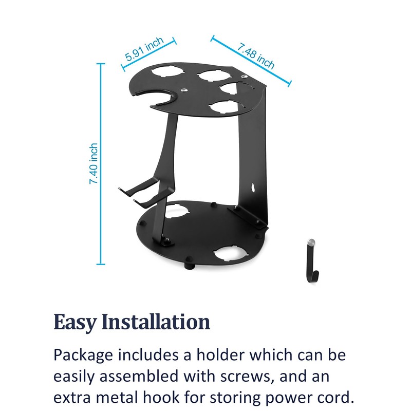 Nekuma Curling Iron Holder Attachments Compatible with Dyson Airwrap Organizer