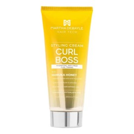 MARTHA DEBAYLE HAIR TECH Curl Boss Crema para Peinar. Pelo chino y ondulado. Con Miel de Manuka, 200 ml.