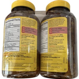 400 Softgels, 2 Bottles Nature Made Fish Oil 1200 mg OMEGA-3 360mg EXP06/2027+