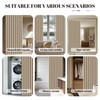 AJAZZ Blackout Curtains 78 Inches Long for Doorways and Closets,