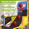 LovesTown Basketball Game Set for Kids, Basketball Hoop Indoor with