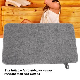 Felt Sauna Cusion,Insulation Mat for Sauna Bath Mat Water Absorption SPA Heat for Sauna Bath House Shower Room, Sauna Accessories