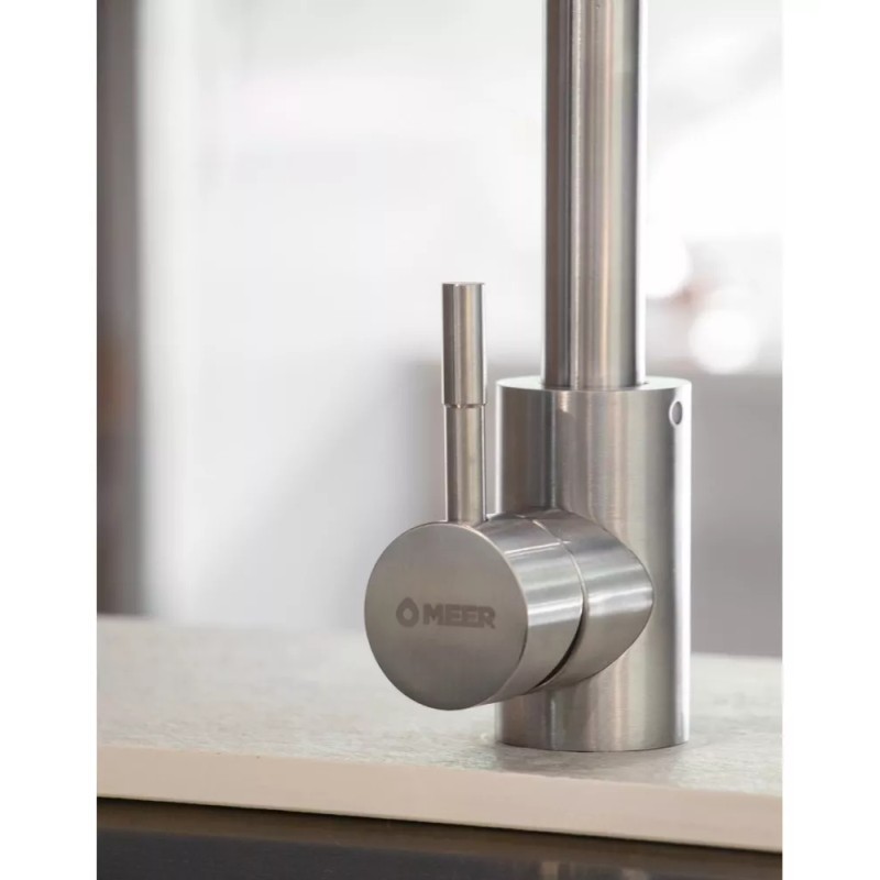 Cnx Mezcladora Satinada Para Fregadero De Cocina