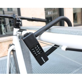 KOHLBURG Small and Very Light u-Lock - Secure Bicycle Lock with Bracket - u Lock 15mm Thick with Combination - Combination ulock for Racing Bike & e-Bike