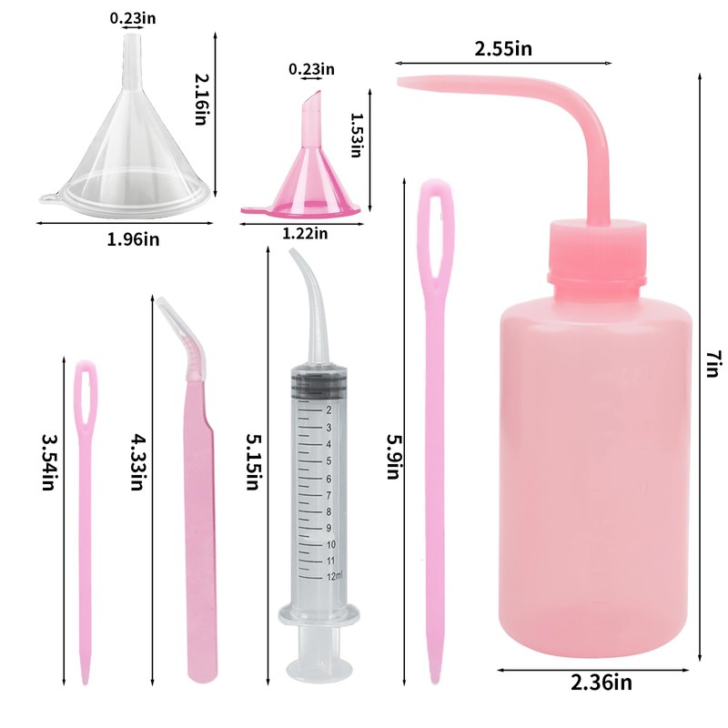 Snow Globe Cup Accessory for Glitter Snow Globe (PINK)