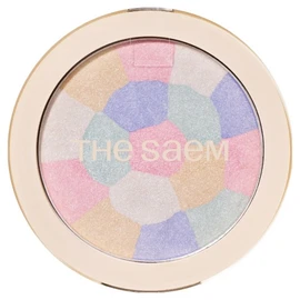 The Saem Saemmul Luminous Multi Highlighter 8g, Pink White, 1 piece / 더샘 샘물 루미너스 멀티 하이라이터 8g, 핑크화이트, 1개