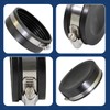 Supply Giant 8IFC Flexible Pvc Pipe Cap with Stainless steel