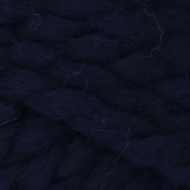 Estako Fur 100% Polyester Soft Super Chunky Fluffy Faux Fur Knitting and Crocheting Yarn 3.52 oz (100gr) 71 yds (65 m) (40906 - Black)