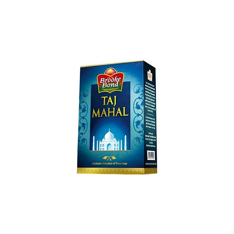 Brooke Bond Taj Mahal Tea Indian Darjeeling Black Tea -
