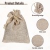 InnoHHustle 20 Pcs Premium Burlap Bags with Drawstring Mini BurlapBags