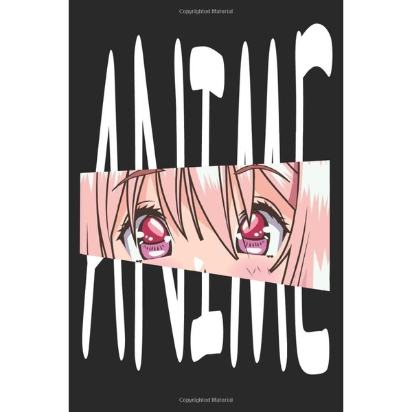 Anime Sketchbook: A5 anime manga sketchbook gift notebook