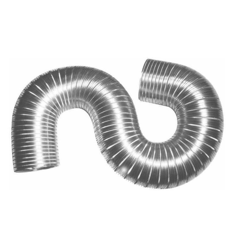 Ducto Flexible de Aluminio para HVAC, 7 Pulgadas x 2.44