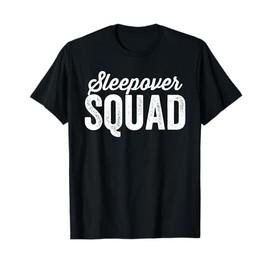 Cute Sleepover Squad Slumber Party Crew Pajama BFF Bestie T-Shirt