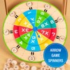 20 Game Spinners 10cm Plastic Arrow Spinners Board Game Spinner