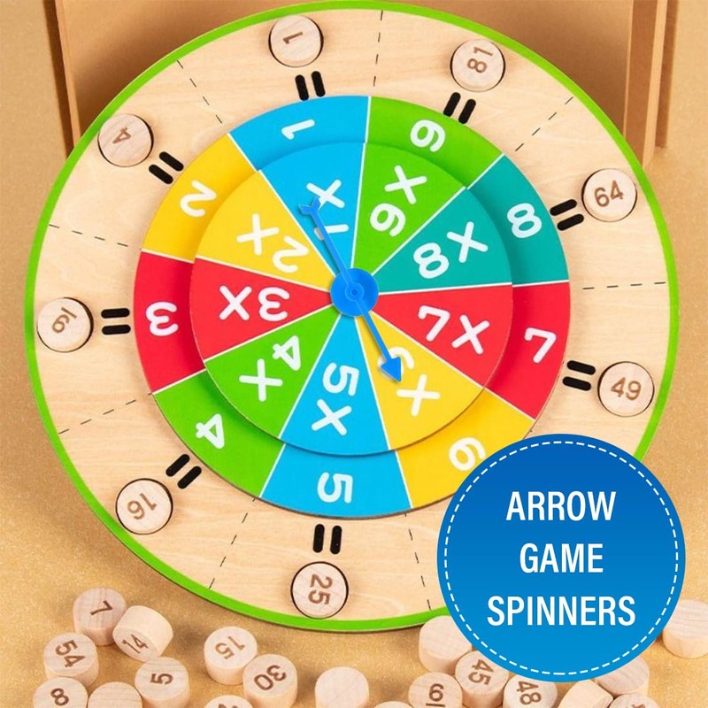 20 Game Spinners 10cm Plastic Arrow Spinners Board Game Spinner