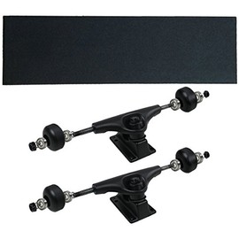 Havok Skateboard Trucks, Wheels, Bearings, Grip, Hardware Truck Package (Black, 5.25 (8.0")