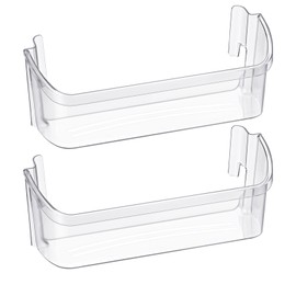 UPGRADED 240323002 Refrigerator Door Shelf Bin,Compatible with Frigidaire Door shelf Replacement FGHS2631PF4A,FGHS2655PF5A,FGUS2642LF2,AP2115742 PS429725 AH429725 Bottom Door Shelves[2 PACK]