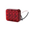 Eacalyc 1 * LED Rear Fog Light Red Trailer Fog