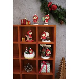 Decorre Corporation otogicco Red Riding Hood Mascot, xmas Fever, Approx. 2.8 x 1.9 x 3.1 inches (70 x 48 x 80 mm) TG-86046