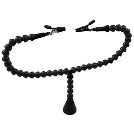 MC POWER - Helping Hands, Ideal Soldering Aid/Holder, HM-2, 2 Flexible Clamps, Magnetic Base