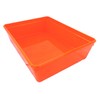 Instrument tray – 19cm x 14cm x 5.5cm. polypropylene (Orange)