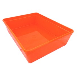 Instrument tray – 19cm x 14cm x 5.5cm. polypropylene (Orange)