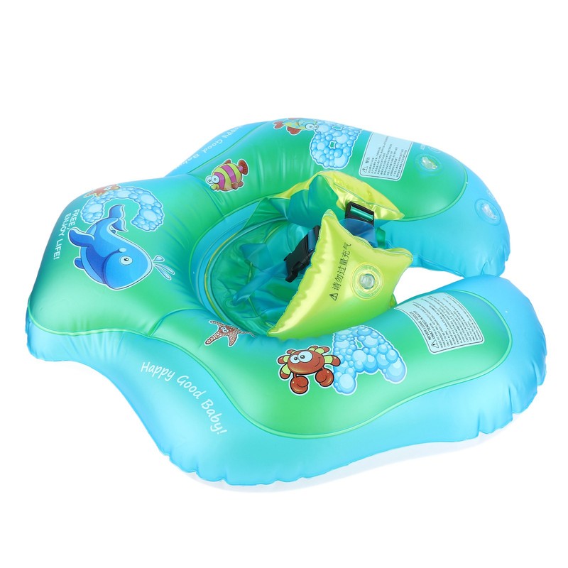 Baby Swimming Ring PVC Cartoon Inflatable Swim Float Children Anti