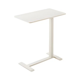 Durable Three Section Double Motor Electric Lifting Height Adjustable Furniture Workstations Office Desksize: 700*400*15mm, color: White