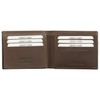 SMART RFID BLOCK - MENS HIGH QUALITY DISTRESSED HUNTER BROWN